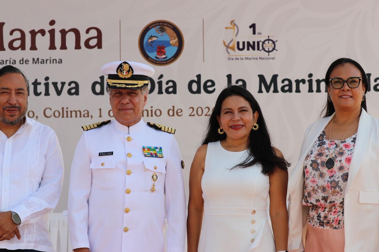 Participa UdeC en ceremonia por el  Día de la Marina Nacional