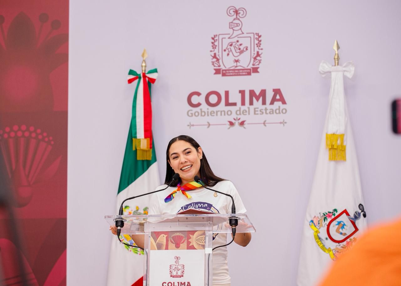 Gobernadora de Colima presentó ‘ExpOrgullo 2026’ y actividades para promover derechos de la diversidad sexual