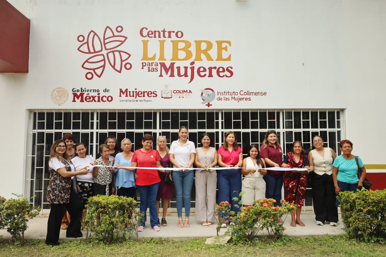 ICM inaugura el onceavo Centro LIBRE de la entidad en Punta Chica, Manzanillo