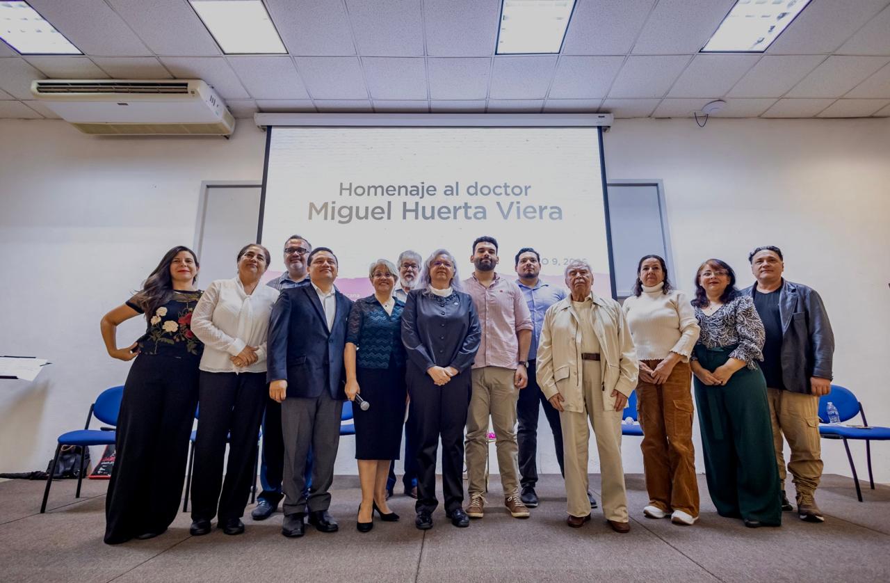 Seminario de Cultura Mexicana rindo homenaje al científico universitario Miguel Huerta Viera