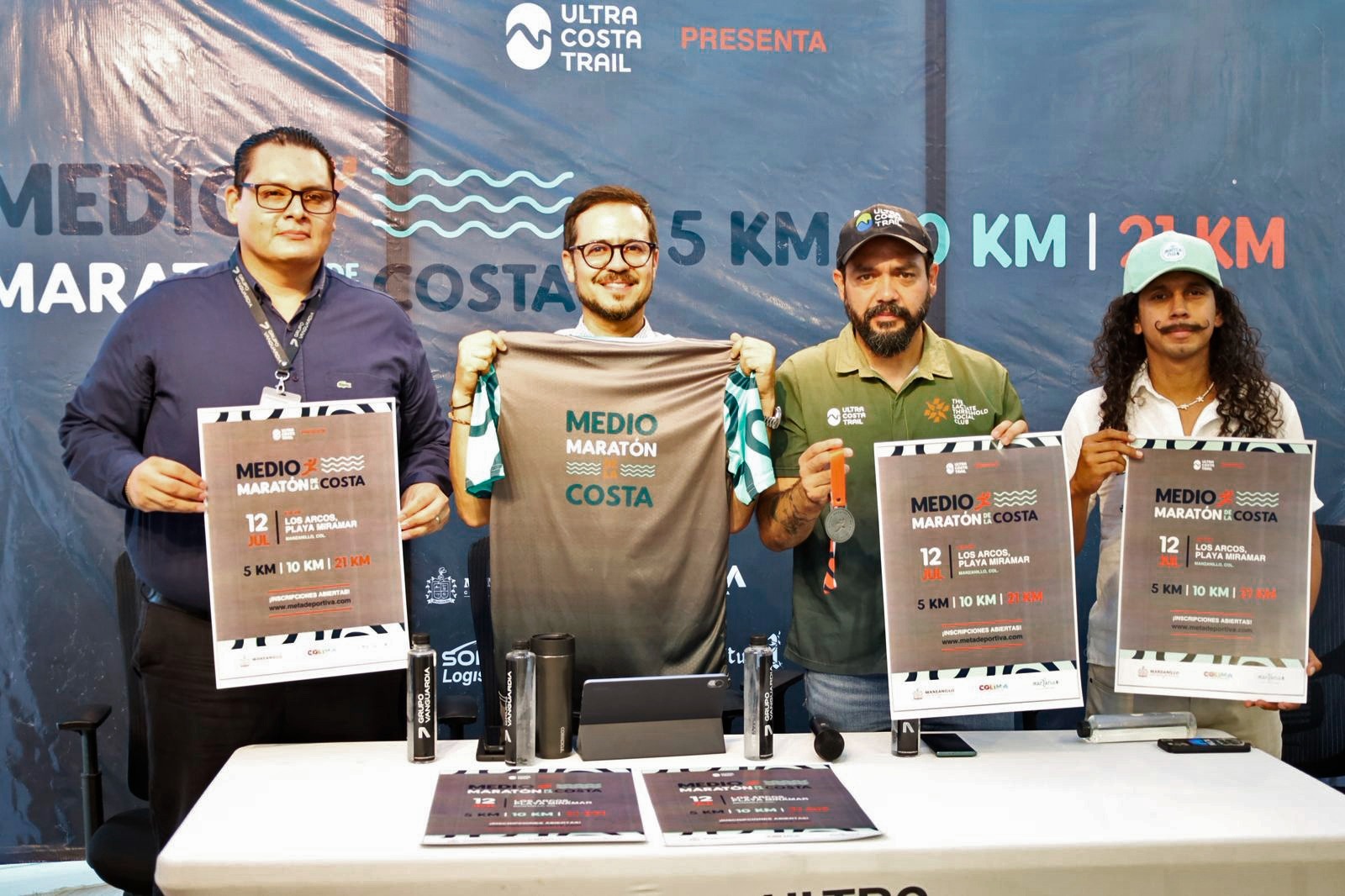 Subsectur y Ultra Costa Trail presentan el Medio Maratón de la Costa en Manzanillo