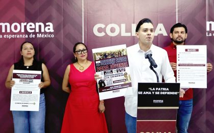Invita Morena a jóvenes de Colima al Campamento Nacional de Formación Política