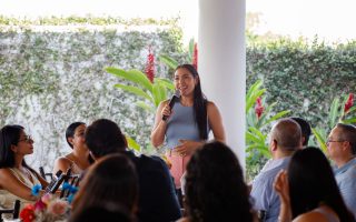 Indira Vizcaíno reconoce el trabajo de la abogacía en el servicio público