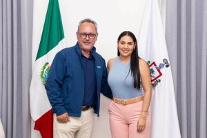 Indira Vizcaíno recibió a titular de Conapesca para revisar proyectos en beneficio del sector pesquero colimense