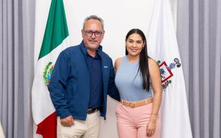 Indira Vizcaíno recibió a titular de Conapesca para revisar proyectos en beneficio del sector pesquero colimense