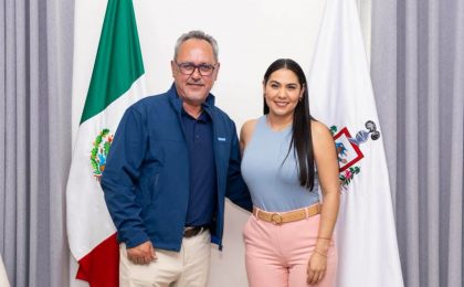 Indira Vizcaíno recibió a titular de Conapesca para revisar proyectos en beneficio del sector pesquero colimense