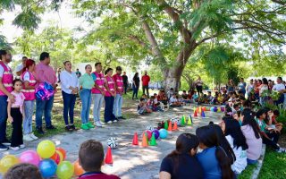 Inaugura Tey los gratuitos Cursos de Verano en Tu Colonia 2026