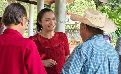Realiza Mely Romero gira legislativa en Ixtlahuacán