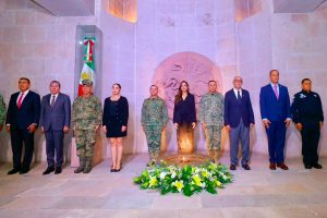 Gobernadora Indira Vizcaíno participó en la 8ª Reunión de Seguridad Regional, en Guanajuato