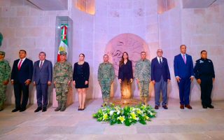 Gobernadora Indira Vizcaíno participó en la 8ª Reunión de Seguridad Regional, en Guanajuato