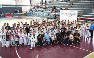 Con éxito concluyó el Campamento Estatal de Taekwondo apoyado por Gobierno de Indira Vizcaíno