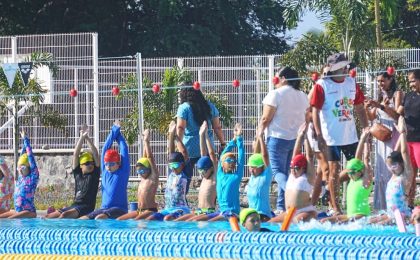 Incode realiza Festival de Natación del curso de verano en la Unidad ‘Morelos’