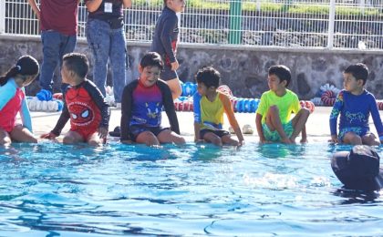 Incode realiza Festival de Natación del curso de verano en la Unidad ‘Morelos’