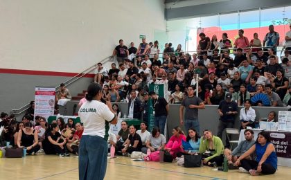 Impulsa IMSS Colima autocuidado integral de pasantes con Feria de Salud “Cuidarte para Cuidar”