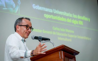 Más que hablar de crisis, lo que está en debate ahora es el modelo de Universidad: Carlos Iván Moreno