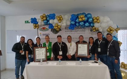 Reconoce IMSS Colima a Naturesweet por fortalecer la seguridad y salud de su plantilla laboral