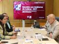 Indira Vizcaíno y titular de SICT revisan proyectos y obras prioritarias en beneficio de la población colimense