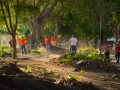 Macro Brigada de Limpieza en VdeA interviene espacio deportivo Dragones