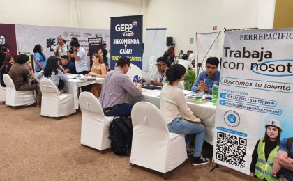Feria de Empleo para Jóvenes en Manzanillo ofertó casi 400 vacantes; la siguiente será el 26 de agosto en Tecomán