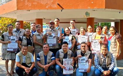 IEEA Colima lleva a Alcaraces la brigada para acercar educación básica gratuita a más personas