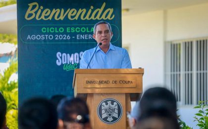 Destaca Adolfo Núñez matrícula de más de 31 mil 700 estudiantes y cobertura del 100 % en la demanda a bachillerato, en la UdeC