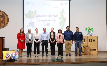 Con tesis sobre nutrición y supervivencia en pacientes renales, gana Adriana Ochoa concurso de 3MT