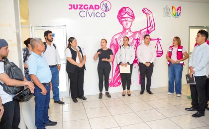 ‎Participan más de 100 estudiantes en Taller de Prácticas del Juzgado Cívico de VdeA