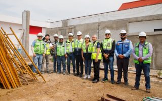 Gobernadora Indira Vizcaíno supervisó avances en la ampliación del Aeropuerto Internacional de Colima