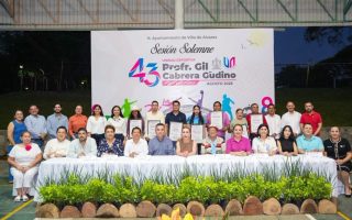 Incode reconoció el talento de deportistas villalvarenses en el aniversario de la unidad ‘Gil Cabrera Gudiño’