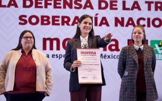 Rosa María Bayardo Cabrera, Coordinadora Estatal de la Defensa de la Transformación y la Soberanía Nacional en Colima