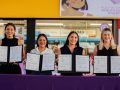 Indira: Puntos Violetas son una acción concreta para garantizar que ninguna mujer se sienta sola; ya son 185 en Colima