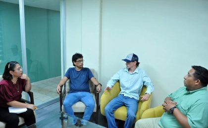 Investigadores colombianos buscan colaborar con la UdeC en control biológico de plagas