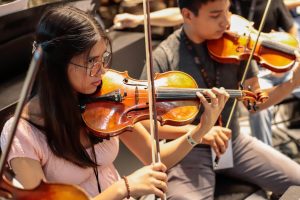 Naitsabé Martínez representa nuevamente a Colima en la Orquesta Sinfónica Infantil de México