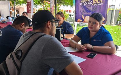 Más de 550 vacantes se ofertaron en Feria Nacional de Empleo para las Juventudes en Tecomán