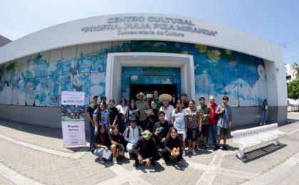 Brigada lectora de Cultura Colima llegó a Manzanillo y este viernes estará en Tecomán