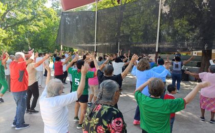DIF Estatal Colima celebra a personas adultas mayores del CAS, en su día social