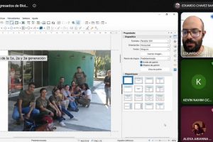 Personas egresadas compartieron su experiencia laboral con estudiantes de Ciencias Biológicas