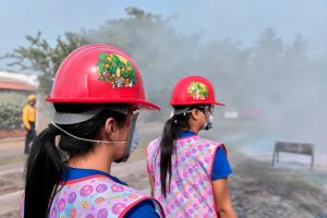 Realiza UdeC simulacro de incendio en la Estancia Infantil