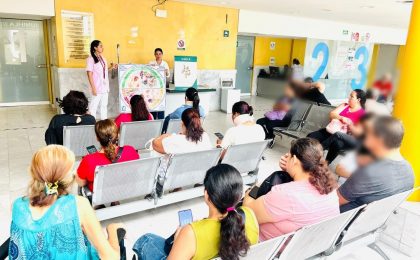 Impulsa IMSS Colima envejecimiento activo con acciones preventivas en la UMF No. 19 PLUS