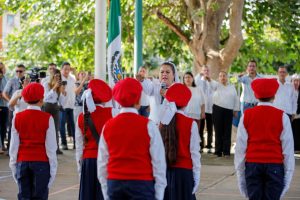 Indira Vizcaíno inaugura ciclo escolar y da la bienvenida a más de 116 mil estudiantes y más de 11 mil docentes de educación básica