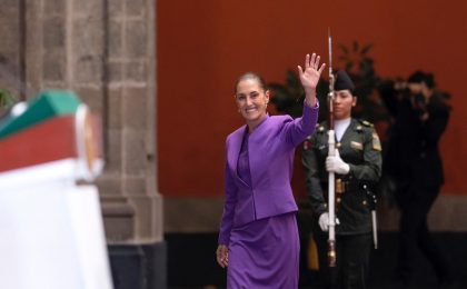 Vamos mejor y tenemos rumbo, porque ese rumbo lo marca el pueblo: Sheinbaum