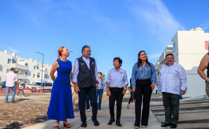 Este miércoles se entregaron 52 hogares del programa Viviendas para el Bienestar en Villa de Álvarez