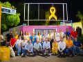 Con encendido de Lazo Dorado, inicia Tey Mes de Concientización del Cáncer Infantil