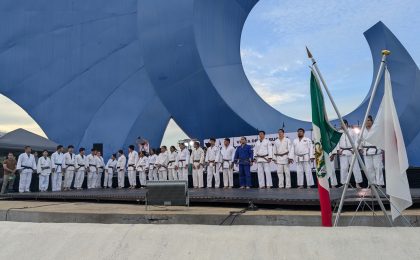 Judocas colimenses fortalecen lazos deportivos y culturales con Japón, en Manzanillo